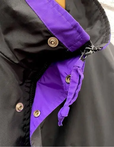 Vintage Quaker State Racing Embroidered Windbreaker Jacket Moto Retro Sport Black Size XL