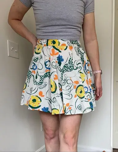 70s Vintage Handmade circle mini Skirt skater skirt Size 2