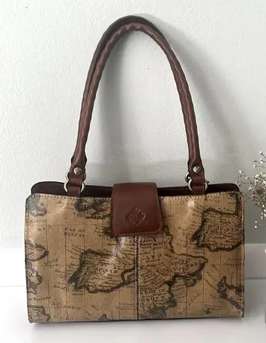 Patricia Nash Rienzo Satchel European Map