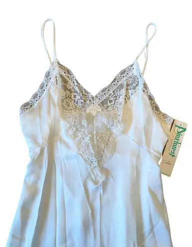 Pinehurst Lingerie Vintage Off-White Cream Robe Nightgown Set Size Medium New with Tags 0597B