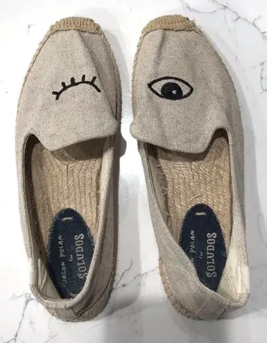 Soludos Eye Wink Espadrilles Slip on Shoes