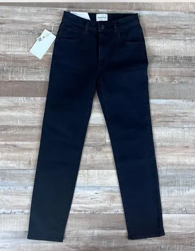 Abrand jeans 95 mid stovepipe in Nellie size 26 Black