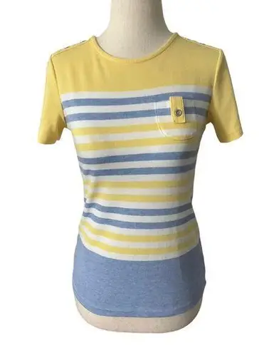 Karen Scott Multicolor Striped Shirt Women Petite Size PP | 7-15