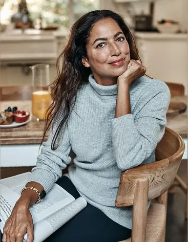 Summersalt The Luxe Cashmere Blend Funnel Neck Sweater wolf gray size XL