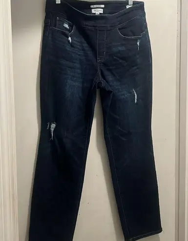 Westbound the Park Ave Denim Mid Rise Straight Leg Pull-On Jeans Size 10 petites