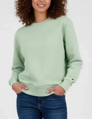 American Giant Unisex Crewneck Sweatshirt Basic Pullover XS Made in USA Green