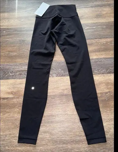 Lululemon  Wunder Train High Rise 28” Black Size 6 NWT