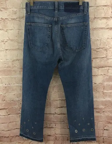 Rag and Bone  Vintage Crop Jeans Hyfielt Eyelet