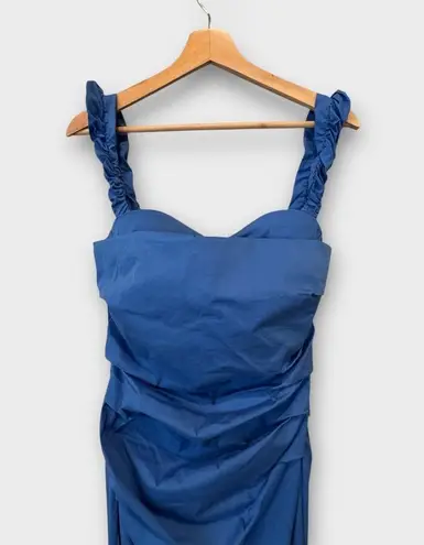 Sir The Label Azul Balconette Gown Size 3 US/8 Blue