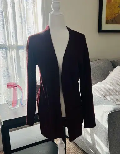 Ambiance Apparel Women’s Cardigan Sweater Size Large Red