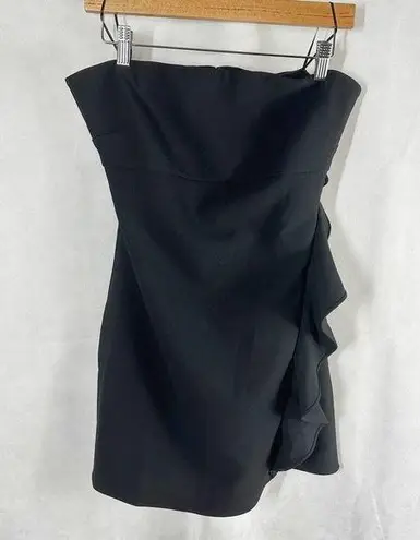 Likely Zippy Black Formal Party Mini Dress Size US 4