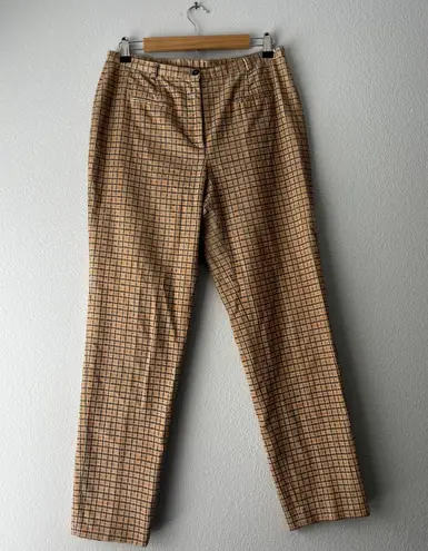 Dolce & Gabbana Vintage Plaid Corduroy Pants