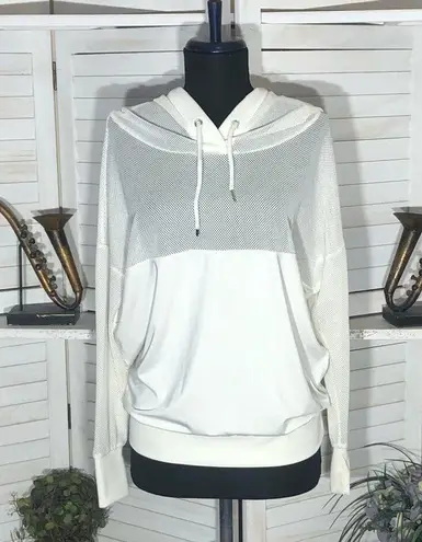 Vintage Athleisure Soho Sport Pullover Hoodie Mesh