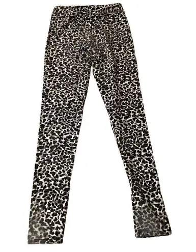 Nordstrom Y2K Vintage  Leopard Print Leggings Pants Animal Print