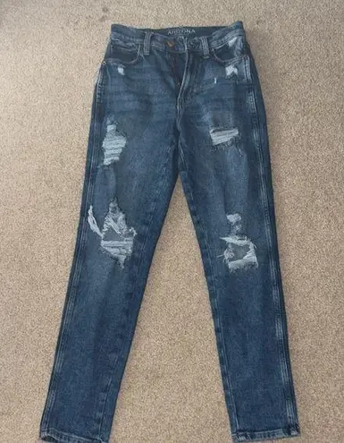 Arizona Jeans Arizona Ripped Mom Jeans