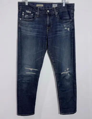 AG Adriano Goldschmied The Ex Boyfriend Slim Slouchy Distressed 3 Year Axis 27