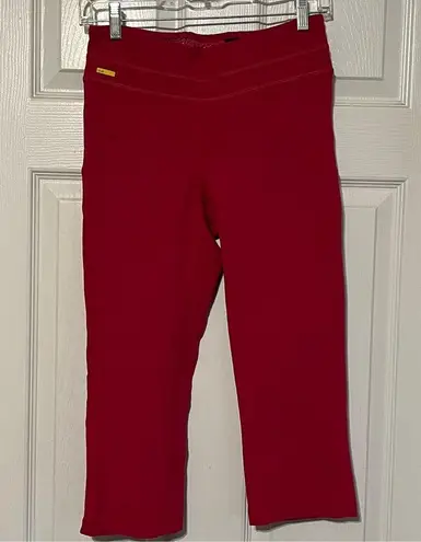 Lole Motion Crop Red Activewear Tights