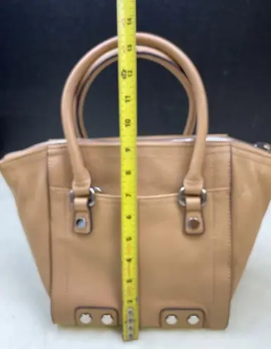 Tignanello Women's Tan Pebbled Leather Purse / Handbag SKU 5475