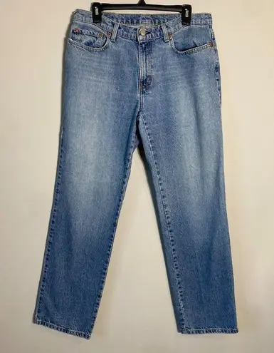 Ralph Lauren Vintage  Polo Jeans Co Saturday Straight Denim Womens 10x32 90s Blue