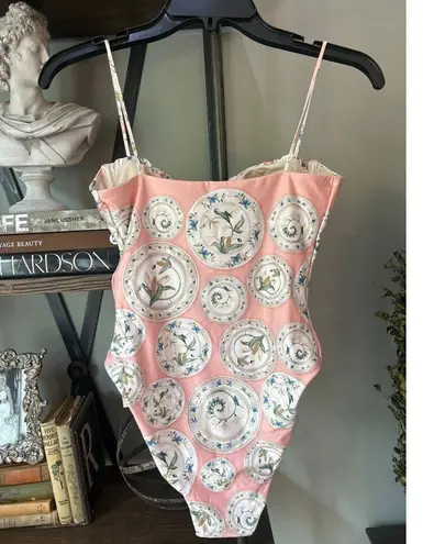 Agua by Agua Bendita Ebano Menaje One Piece Multicolor Womens Size XS Pink