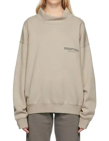 Fear of god ESSENTIALS Mock Neck Sweatshirt xxs