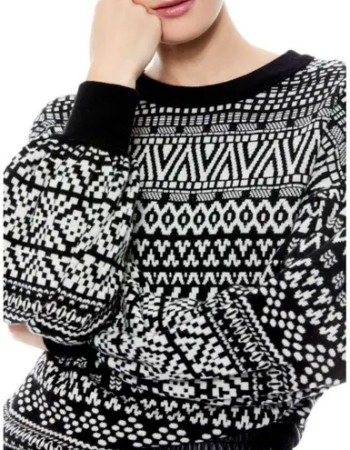 Truth By Republic Geometric Print Sweater