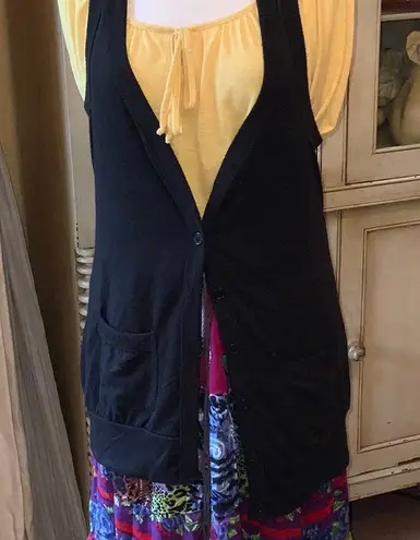 skirt & vest Black Size XL
