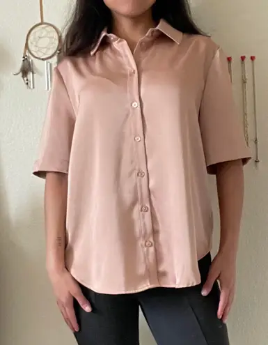 Rachel Zoe Blush Pink Blouse