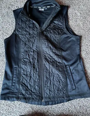 FILA  sports black vest size‎ medium