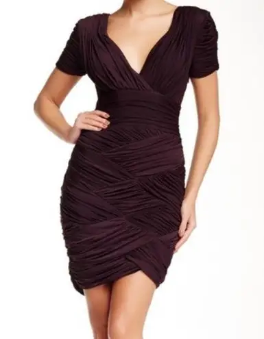 Halston Heritage NWT - Cocktail Dress - M - aubergine