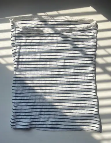 American Eagle Striped Tube Top