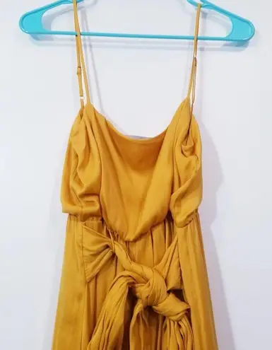 Modern Citizen Yellow Mila Layered Tank Dress