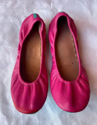 Tieks Fuchsia Classic Ballet Flats sz 8