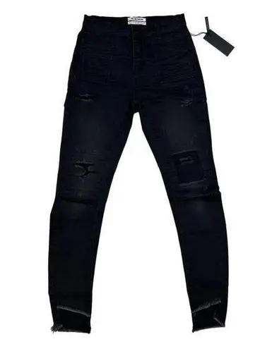 One Teaspoon  - Dark Fantasy Scallywags Jeans in Black