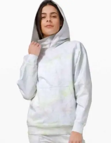 Lululemon  LA Pullover Hoodie Watercolor Wash White/Stargaze/Daydream/Key Lime 4