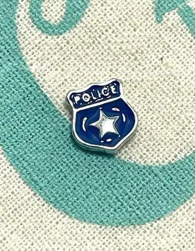 Origami Owl Living Lockets HTF Retired Original Police Floating Charm