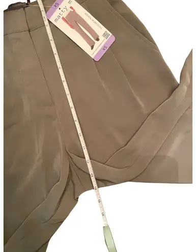 matty m High Waisted Wide Leg Trouser Size XS NWT