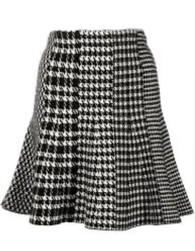 Milly women black fit & flare skirt with free Zara t-shirt US petite small