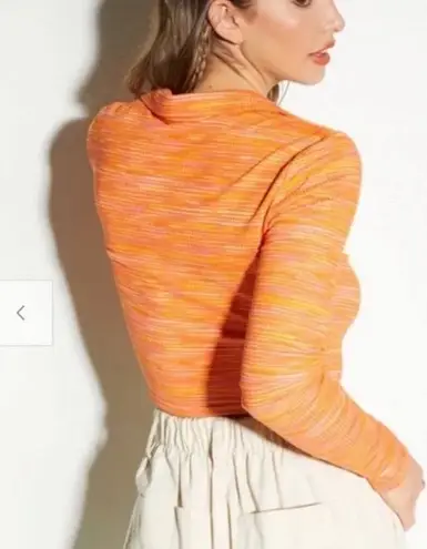 Rue 21 Orange Long Sleeve Top