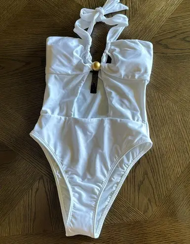 VIX Brenda One Piece, White, Small, $248 White