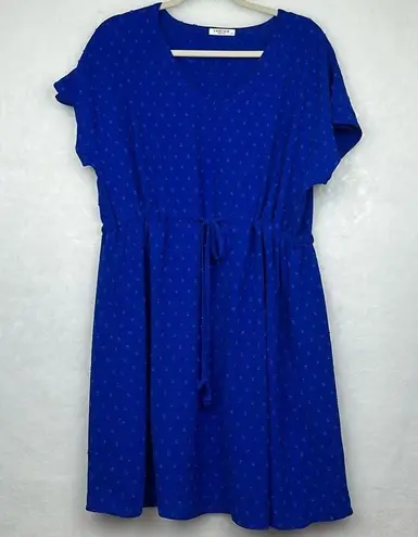 Ekouaer Womens Swimsuit Cover Up Swiss Dots Chiffon Bikini Beachwear FlowySz XXL