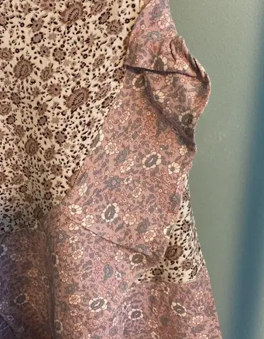 Sim & Sam XS Beautiful Juniors Girls Flowy Floral Mini Skirt Preowned