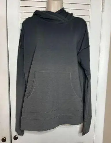 Calia Carrie Underwood Heather Gray Pullover Hoodie Side Slits Oversized L Size L