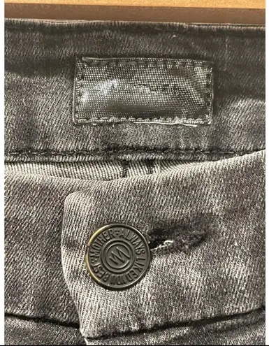 MOTHER Denim MOTHER The Looker Ankle Skinny Black Jeans