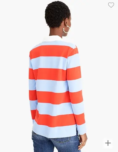 J.Crew  1984 striped rugby shirt