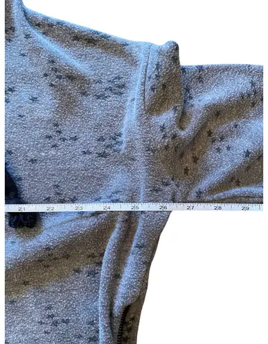 Vintage Havana Crop Distressed Zipper Side Pullover Hoodie Size Small 0583