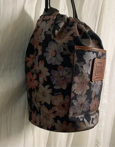 Coach  Drawstring Bucket Bag Style 69653 
Floral INSERT ONLY