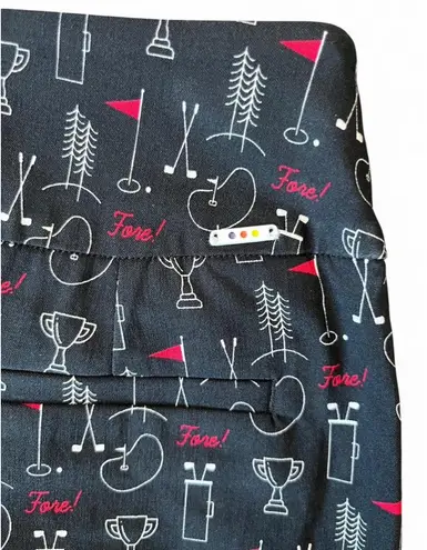 Swing Control Fore Black and Red Skort Size 6