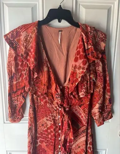 Free People Movement  Women's Lennon Dress size xs in Primrose Combo