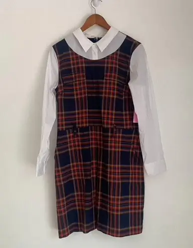 Riley & Rae Y2K Inspired School Girl Uniform Multimedia Dress Size 14